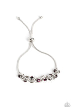Load image into Gallery viewer, Intertwined Illusion Purple Bracelet