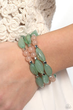Load image into Gallery viewer, BEAD Drill Green Bracelet