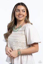 Load image into Gallery viewer, BEAD Drill Green Bracelet