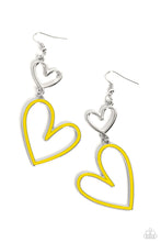 Load image into Gallery viewer, Pristine Pizzazz Yellow Earrings