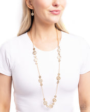 Load image into Gallery viewer, Elongated Elegance Gold Necklace