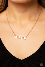 Load image into Gallery viewer, LUNAR or Later Rose Gold Necklace