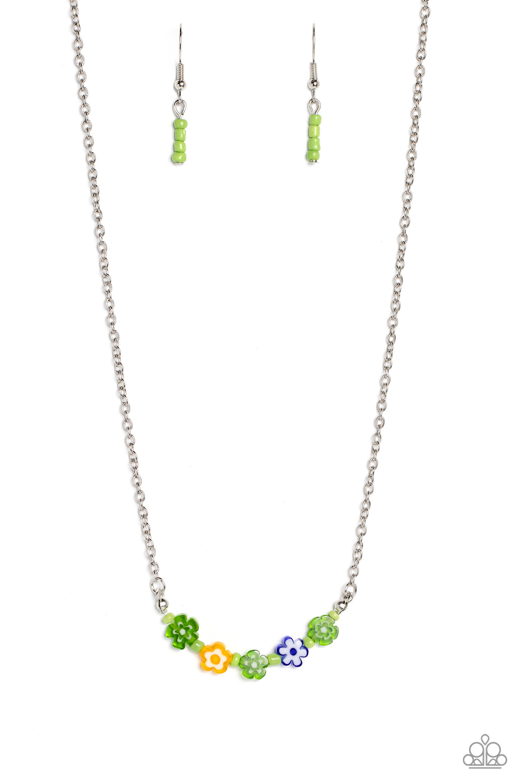 BOUQUET We Go Green Necklace