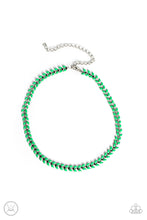 Load image into Gallery viewer, Grecian Grace Green Choker