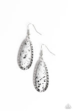 Load image into Gallery viewer, TEARDROP-Dead Dynasty White Earrings