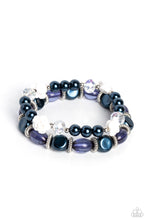 Load image into Gallery viewer, Who ROSE There? Blue Bracelet