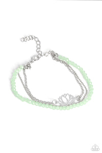 A LOTUS Like This Green Bracelet