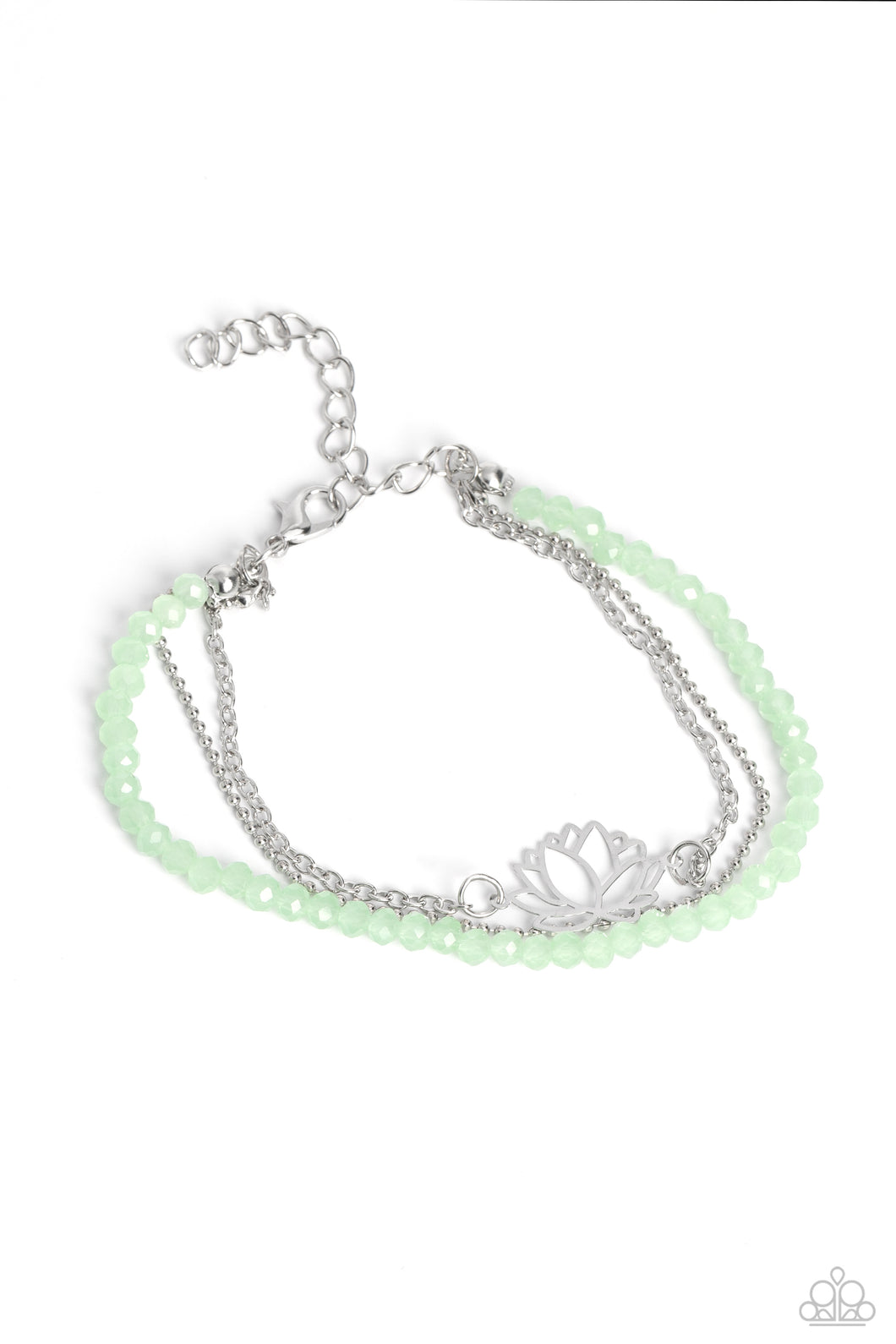 A LOTUS Like This Green Bracelet