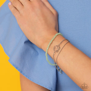 A LOTUS Like This Green Bracelet
