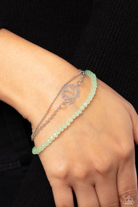 A LOTUS Like This Green Bracelet