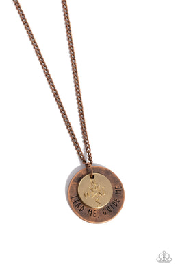 Gilded Guide Copper Necklace