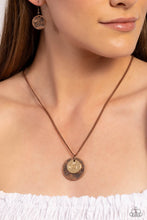 Load image into Gallery viewer, Gilded Guide Copper Necklace