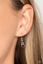 Load image into Gallery viewer, Kaleidoscope Charm Purple Necklace