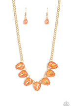 Load image into Gallery viewer, FLIRTY Dancing Orange Necklace