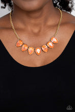 Load image into Gallery viewer, FLIRTY Dancing Orange Necklace