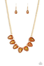 Load image into Gallery viewer, FLIRTY Dancing Brown Necklace