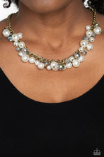 Load image into Gallery viewer, Glinting Goddess Brass Necklace