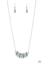 Load image into Gallery viewer, Lustrous Laurels Green Necklace