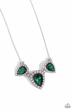 Load image into Gallery viewer, Majestic Met Ball Green Necklace