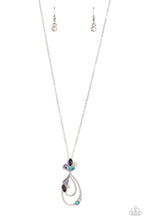 Load image into Gallery viewer, Sleek Sophistication Purple Necklace