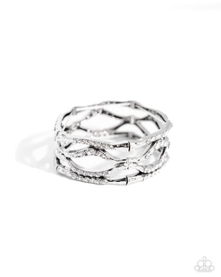 Cross Country White Bracelet