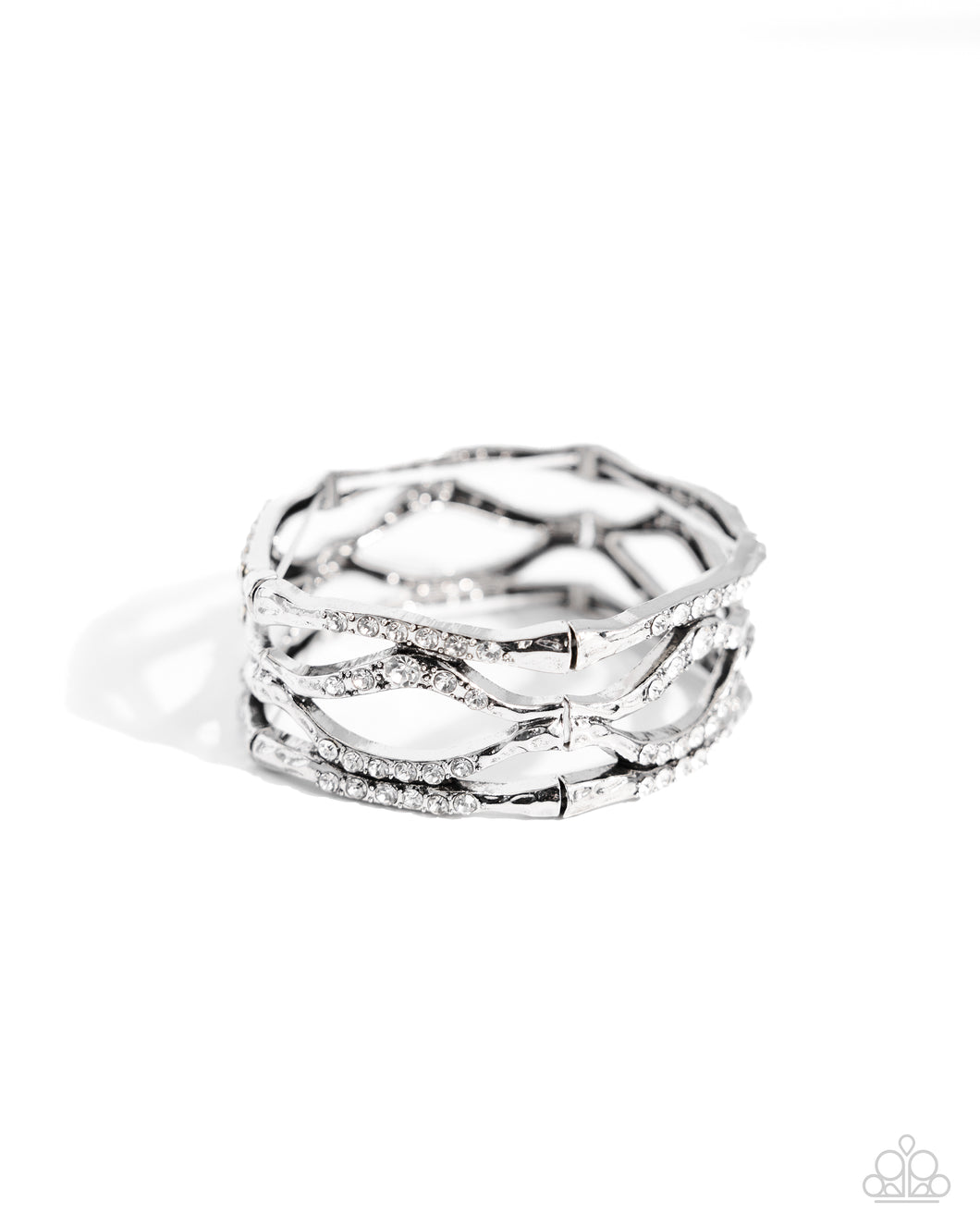 Cross Country White Bracelet