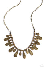 Load image into Gallery viewer, Compelling Confetti Brass Necklace