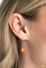 Load image into Gallery viewer, Textured Trailblazer Orange Necklace