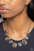 Load image into Gallery viewer, Textured Trailblazer Brown Necklace