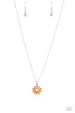Load image into Gallery viewer, Daisy Diva Orange Necklace