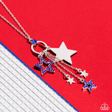 Load image into Gallery viewer, Starry Statutes Blue Necklace