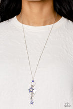 Load image into Gallery viewer, Starry Statutes Blue Necklace