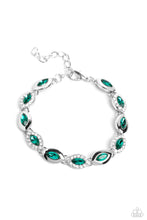 Load image into Gallery viewer, Some Serious Sparkle Green Bracelet