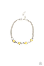 Load image into Gallery viewer, Smitten Sweethearts Yellow Bracelet