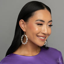 Load image into Gallery viewer, The PEARL Next Door White Earrings