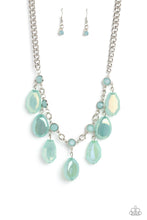 Load image into Gallery viewer, Maldives Mural Green Necklace