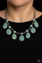 Load image into Gallery viewer, Maldives Mural Green Necklace