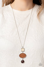 Load image into Gallery viewer, Walk the TWINE Brown Necklace