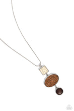Load image into Gallery viewer, Walk the TWINE Brown Necklace