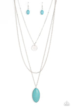 Load image into Gallery viewer, Perennial Phenomena Blue Necklace