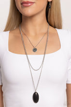 Load image into Gallery viewer, Perennial Phenomena Black Necklace