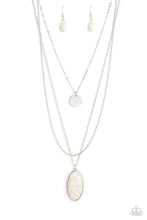 Load image into Gallery viewer, Perennial Phenomena White Necklace