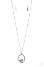 Load image into Gallery viewer, Dynamic Dragonfly Purple Necklace