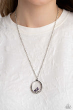 Load image into Gallery viewer, Dynamic Dragonfly Purple Necklace