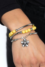 Load image into Gallery viewer, Off the WRAP Yellow Bracelet