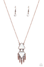 Load image into Gallery viewer, Under the FRINGE Copper Necklace
