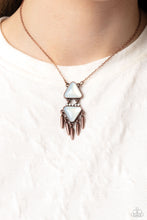 Load image into Gallery viewer, Under the FRINGE Copper Necklace
