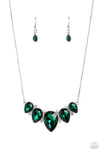 Load image into Gallery viewer, Regally Refined Green Necklace