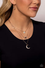Load image into Gallery viewer, Lunar Lineup Rose Gold Necklace