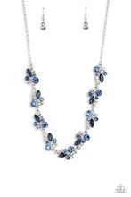 Load image into Gallery viewer, Swimming in Sparkles Blue Necklace